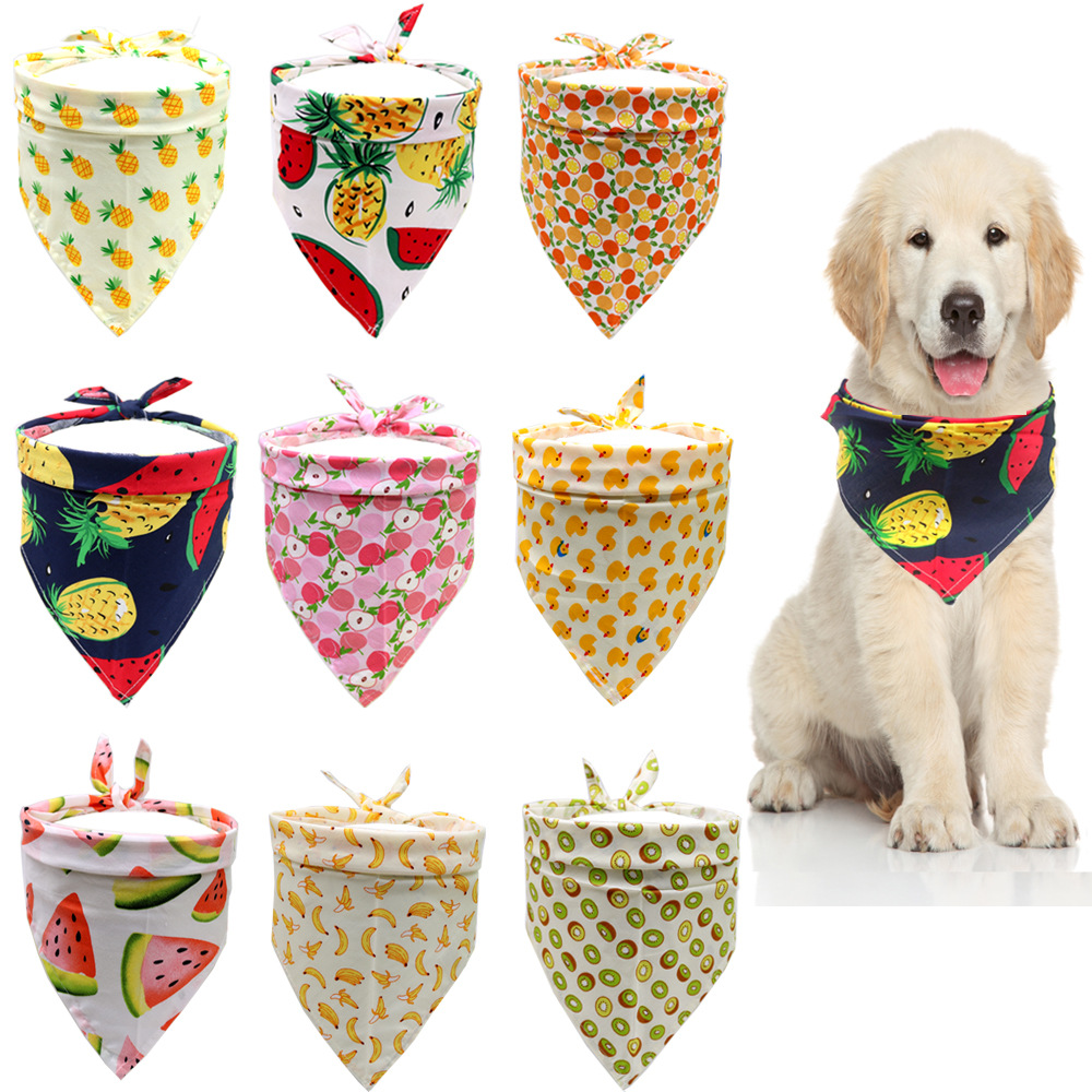 Pet Supplies Wholesale - Evcil hayvan tükürük havlusu Meyveli evcil