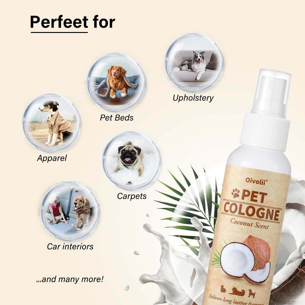 Köpekler için Hindistan Cevizi - Pet Cologne Spray incelemesi ve fiyatı